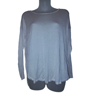 BASIC Women’s White Long Sleeve Top Size XS BG 11